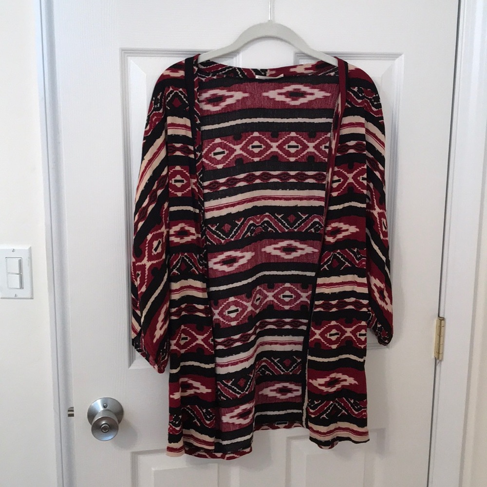 Cute, red cardigan